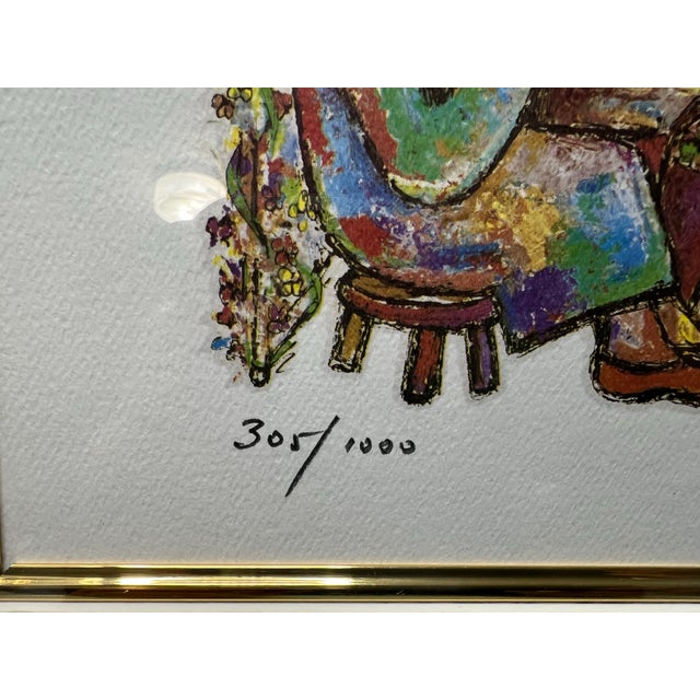 Selling a framed print by O. Bicán. It's numbered 305/1000 and ready to add some charm to your space! Frame measures 18” X...