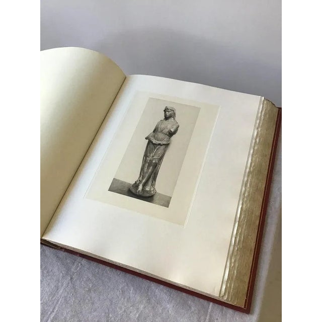 56 Photogravure plates. Privately printed in 1926 by Witherspoon & Co. Cover bound in Moroccan crimson leather with gilt...