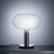 Nemo Lighting Franco Albini and Franca Helg Am1n Opaline Glass Table Lamp for Nemo For Sale - Image 4 of 7