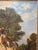 Large 19th-Century French Village Oil Painting by Jean-Georges Pasquet, After Dameron For Sale - Image 6 of 18