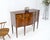 Banded Mahogany Federal Style Compact 50" Wide Sideboard Credenza Buffet For Sale - Image 10 of 12