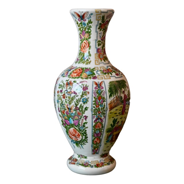 Large Chinese Vase in Ceramic For Sale