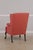 Hancock & Moore Damask Upholstered Wing Chair For Sale In Philadelphia - Image 6 of 14