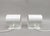Small Space Age Table Lights in Metal White from Sölken Leuchten, 1970s, Set of 2 For Sale - Image 6 of 18