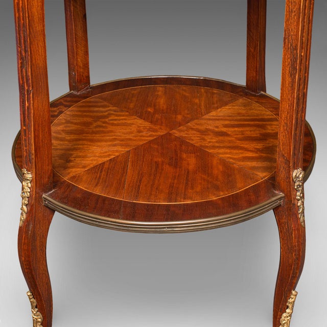 Antique Lounge Side Table, Italian, Marble, Wine, Occasional, Victorian, c.1900 For Sale - Image 11 of 12