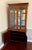 1980s Custom Designed, Hand Carved Solid Rosewood China Cabinet For Sale In Raleigh - Image 6 of 8