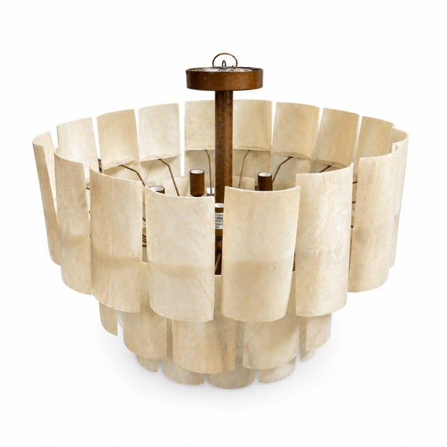 2020s Made Goods Marjorie Resin Chandeliers - a Pair For Sale - Image 5 of 7