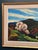 John B. Hinna, Mountain Landscape, 1970, Oil on Panel, Framed For Sale - Image 16 of 18