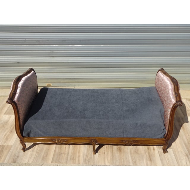 Louis XV Beech Sofa Bed, 1930s For Sale - Image 17 of 18