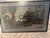 This well framed with 2 levels of mating to match the silk-embroidered tapestry hand-colored silk print depicting a...