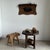 Small Antique Indonesian Teak Wall Mirror, 1980s For Sale - Image 6 of 18