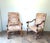 French Walnut Mouton Leg Armchairs, Late 19th Century, Set of 2 For Sale - Image 3 of 8