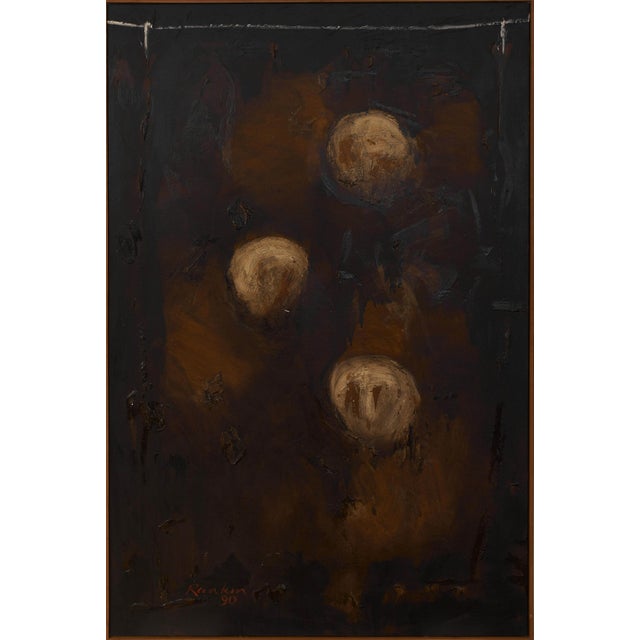 David Rankin, Australian Abstract Expressionist Oil Painting, 1990 For Sale - Image 11 of 12
