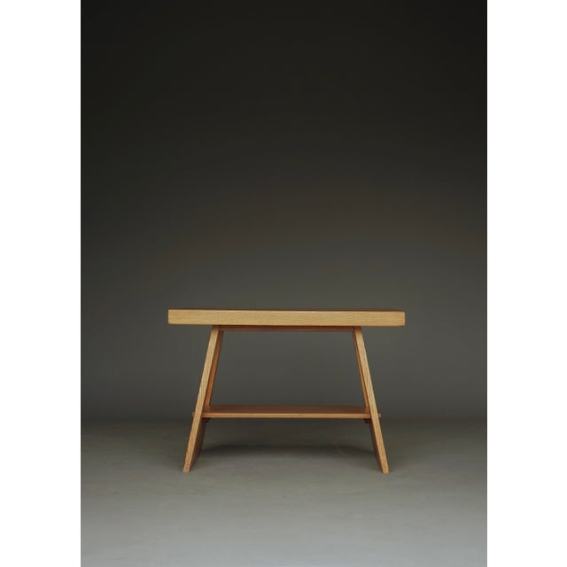 Dutch Oak Side Table, 1950s For Sale - Image 10 of 18
