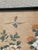 Mid-Century Modern 1930s “Huaniao-Hua” (Bird and Flower Ii) Watercolor & Ink Gongbi Style Painting on Woven Silk For Sale - Image 3 of 9