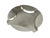 This sculptural centerpiece was manufactured in steel and produced by Robots, Milano. It remains in a pretty good...