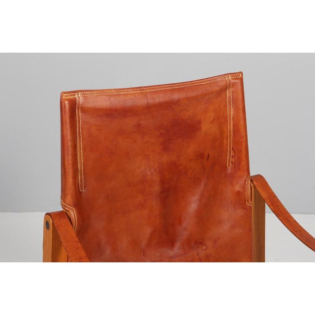 Rud Rasmussen Safari Chair by Kaare Klint for Rud Rasmussen, 1960s For Sale - Image 4 of 9