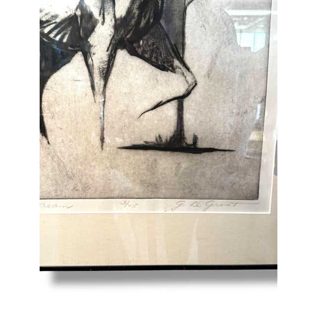 Modern 1990s G.deGroat Extonis Dream Art For Sale - Image 3 of 4