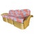 Restored Rattan "Golden Girls" Sofa & Lounge Chairs Livingroom Set For Sale - Image 11 of 14