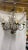 1940s 1940s French Pair of Wrought Iron and Crystal Branch Chandeliers For Sale - Image 5 of 11
