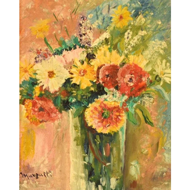 Artwork realized by Giuseppe Margutti in the mid-20th Century. Oil on canvas cardboard, cm 24,5x20 Sign at the bottom to...