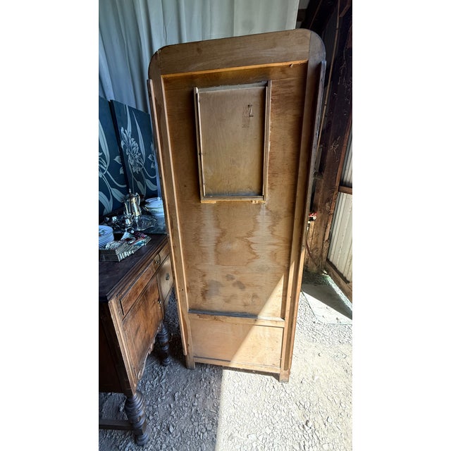 1930s Arts & Crafts Hall British Tree With Mirror and Storage Bench by Harris Lebus For Sale - Image 10 of 13