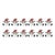 Contemporary Wood Gnome Ornament (Set of 12) For Sale - Image 3 of 3