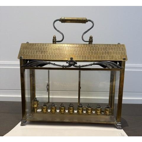 House-Form Menorah Created by Yossi Swed (Swed Masters Workshop). For Sale - Image 4 of 4