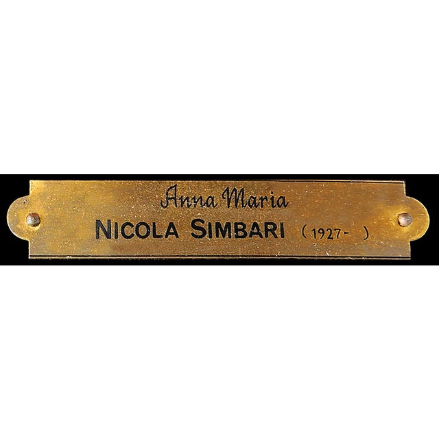 Red 1970s Anna Maria, Nicola Simbari For Sale - Image 8 of 8