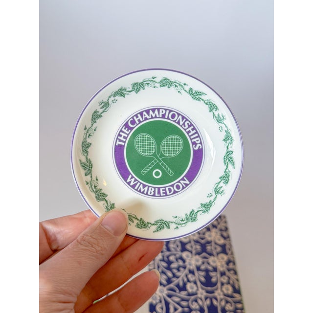 Wedgwood 1990s Wimbledon Championships Wedgwood Tennis Trinket Dish For Sale - Image 4 of 8