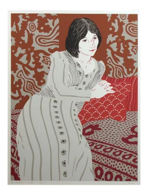 Phyllis Sloane "The Daydream" Signed Fine Art Serigraph