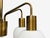 Danish Modern, Pendant Light, Brass, Opal Glass, Denmark, 1970s For Sale - Image 9 of 11
