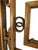 Large Antique Asian Carved Elm Four Panel Folding Screen Room Divider For Sale - Image 17 of 18