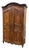 19th Century French Louis XV Armoire With Foliate Carvings, Circa 1850 For Sale