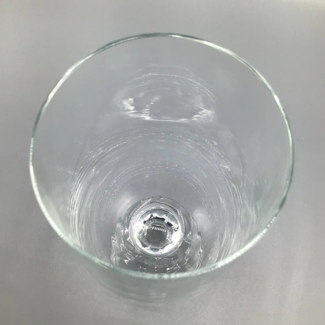 Bohemian Cut Crystal Ball Stem Goblets-Set of 4 For Sale In Sacramento - Image 6 of 13