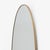 Large Mid-Century Modern Italian Brass Wall Mirror by Gio Ponti, 1950s For Sale - Image 6 of 10