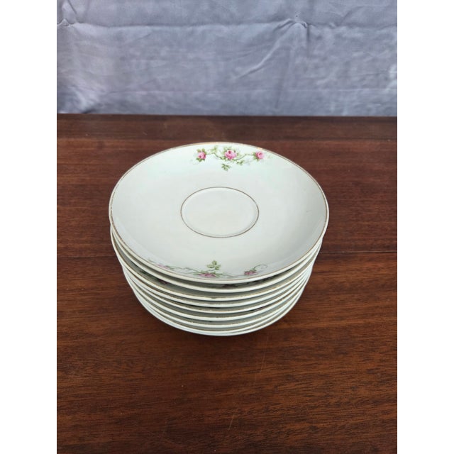 Antique Heinrich & Co. Porcelain China Dinnerware Service Set For Sale In Tampa - Image 6 of 11