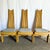 Mid 20th Century Coastal Boho Rattan High Back Dining Chairs - Set of 6 For Sale - Image 5 of 12