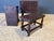 Antique Tooled Leather Top Stools / Tables For Sale - Image 13 of 17