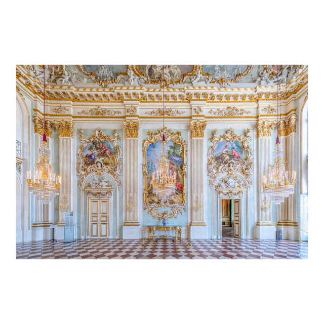 Nymphenburg Palace Entrance – Historic Munich Architectural Fine Art Photography 24" X 36" For Sale