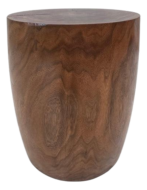 Vintage Rustic Tree Trunk Pedestal/Side Table