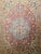 19th Century Persian Kerman Lavar Rug, Handwoven Floral Pattern, Red & Ivory, 8’ X 11’ For Sale In Chicago - Image 6 of 12