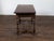 English Georgian Period 1800s Walnut Table with Drawer and Turned Baluster Legs For Sale - Image 9 of 12