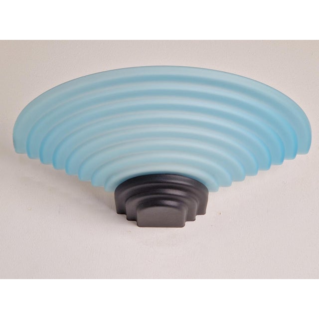 Black Vintage Wall Lamp from AV Mazzega, 1980s For Sale - Image 8 of 11