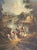 19th Century Pair of Large Scale Italian Oil on Canvas River Scenes For Sale - Image 5 of 9