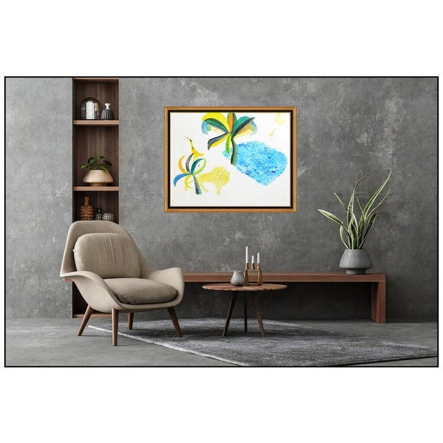 Message us to inquire about custom framing options! (Included for free with every purchase) The artwork here, "The Lion",...