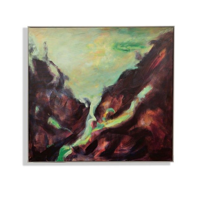 Hans-Henrik Husemann, Dante Zyklus II, Acrylic on Canvas For Sale - Image 4 of 4