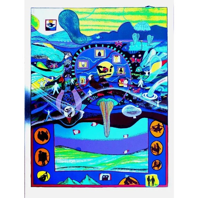 Untitled 3 Helmut Kand Year: circa 1975 Size: 35.5 in. x 26.5 in. Silkscreen, signed and numbered in pencil 75