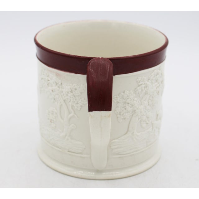 Davenport Circa 1805-1810 English Davenport Hunt Motif Stoneware Mug For Sale - Image 4 of 7