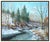 Realism Mid 20th Century Breaking the Ice, Mildred Gehman For Sale - Image 3 of 5